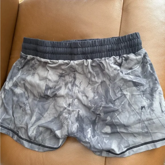 Til You Collapse Black and Gray Athletic Shorts - Picture 2 of 3